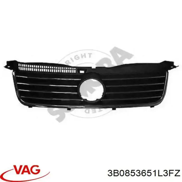 3B0853651L3FZ VAG panal de radiador