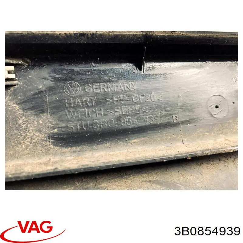 Comprar 3B0854939 VAG Moldura de la puerta delantera izquierda