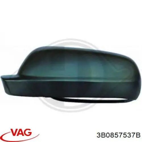 Cubierta De Espejo Retrovisor Izquierdo 3B0857537B VAG