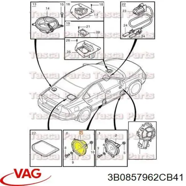  VAG 3B0857962CB41 precio, desde 58,26 EUR