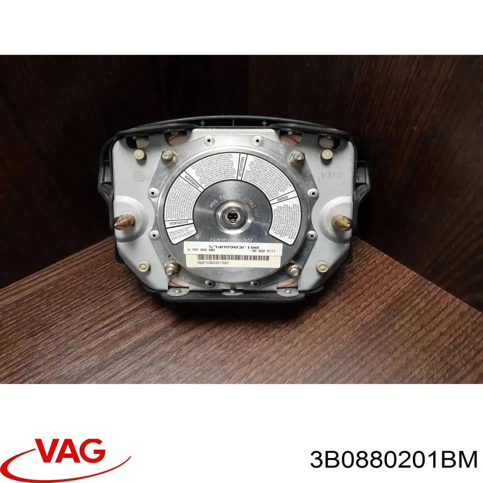 Airbag de volante 3B0880201BM VAG