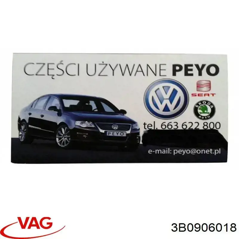 Unidad de control del motor  VAG 3B0906018 precio, desde  EUR