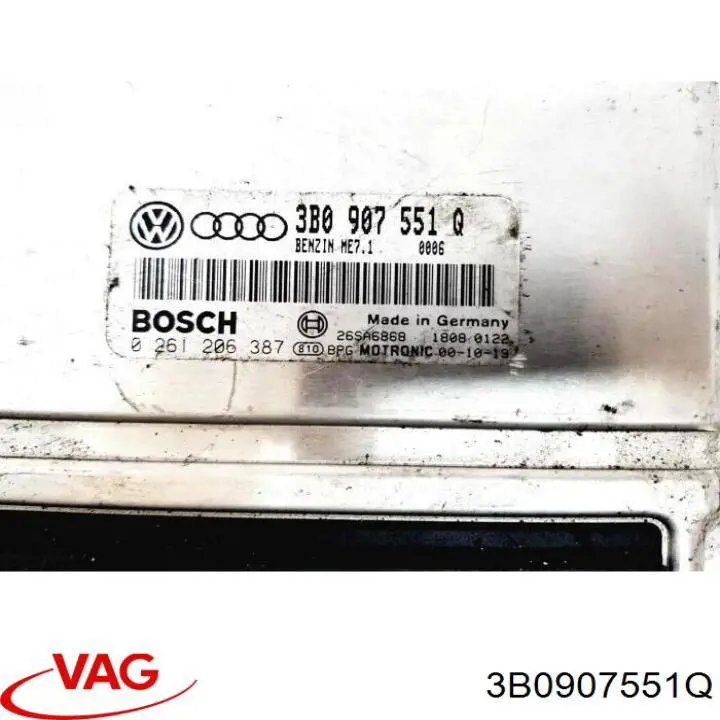 Unidad de control del motor  VAG 3B0997552JX precio, desde 55,18 EUR