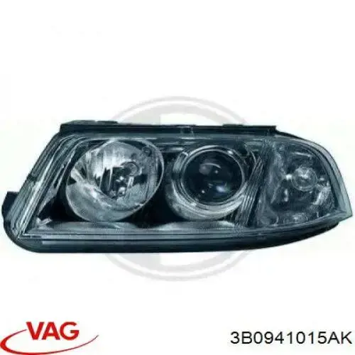 Faro izquierdo 1EL008350011 VAG