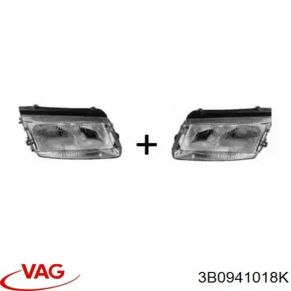 Comprar 3B0941018K VAG Faro derecho
