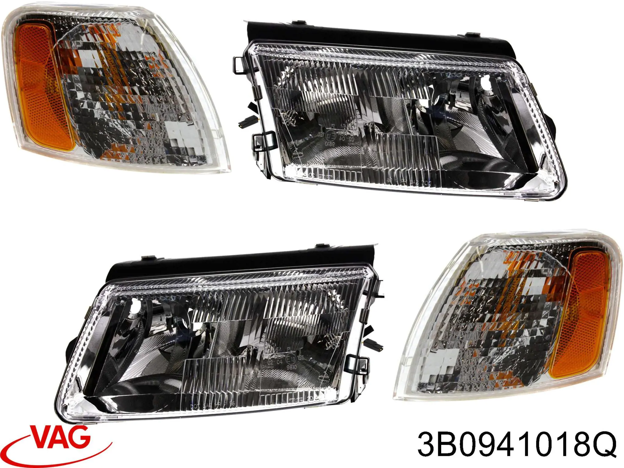 3B0941018Q VAG Luz derecha