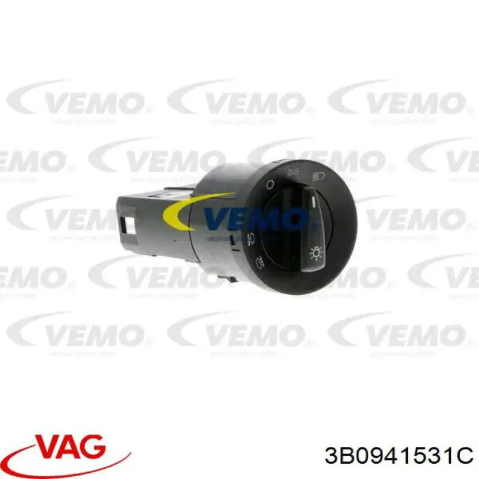 Interruptor de luces en el tablero VAG 3B0941531C