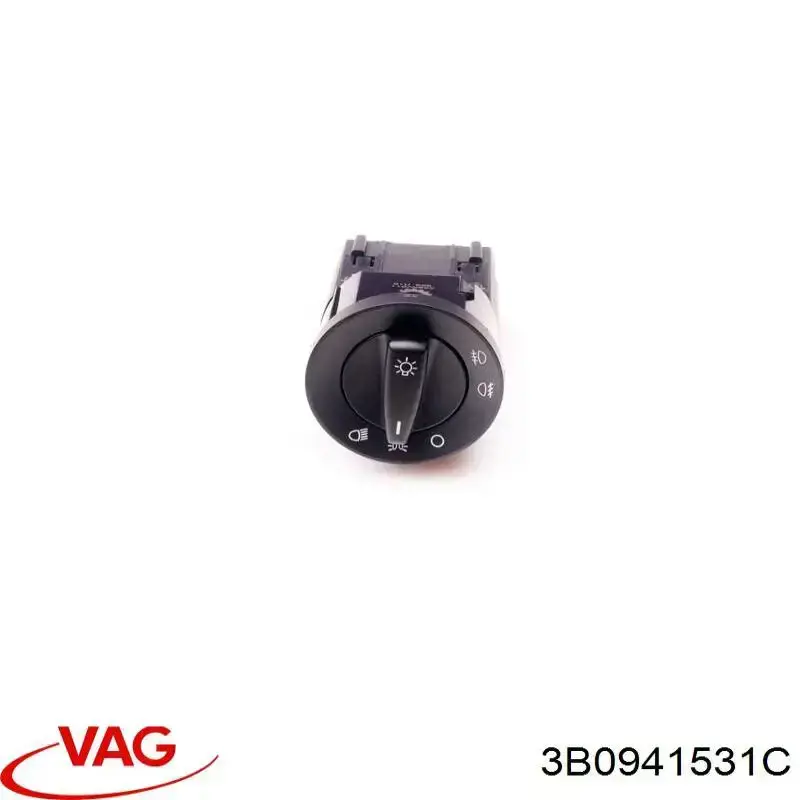 Interruptor de luces en el tablero VAG 3B0941531C01C