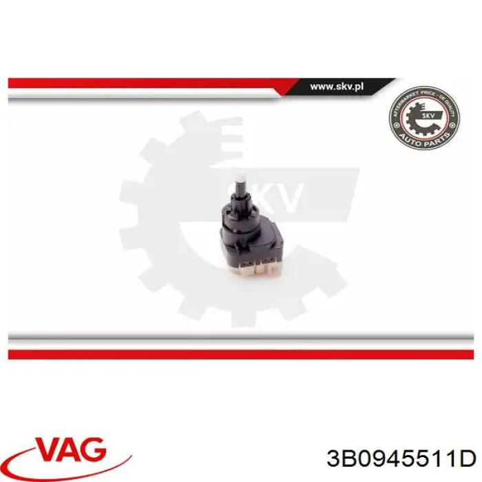 Interruptor luz de freno VAG 3B0945511D