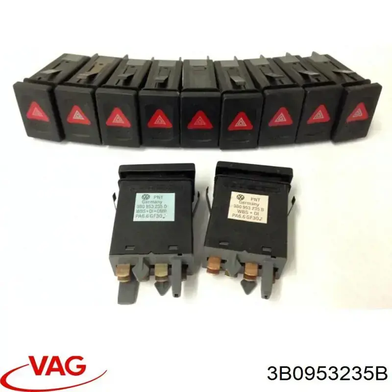 Comprar 3B0953235B VAG Boton de luz de emergencía