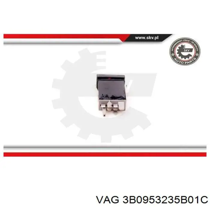 Botón de emergencia VAG 3B0953235B01C precio, desde 18,18 EUR