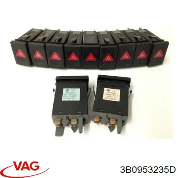 3B0953235D VAG boton de alarma