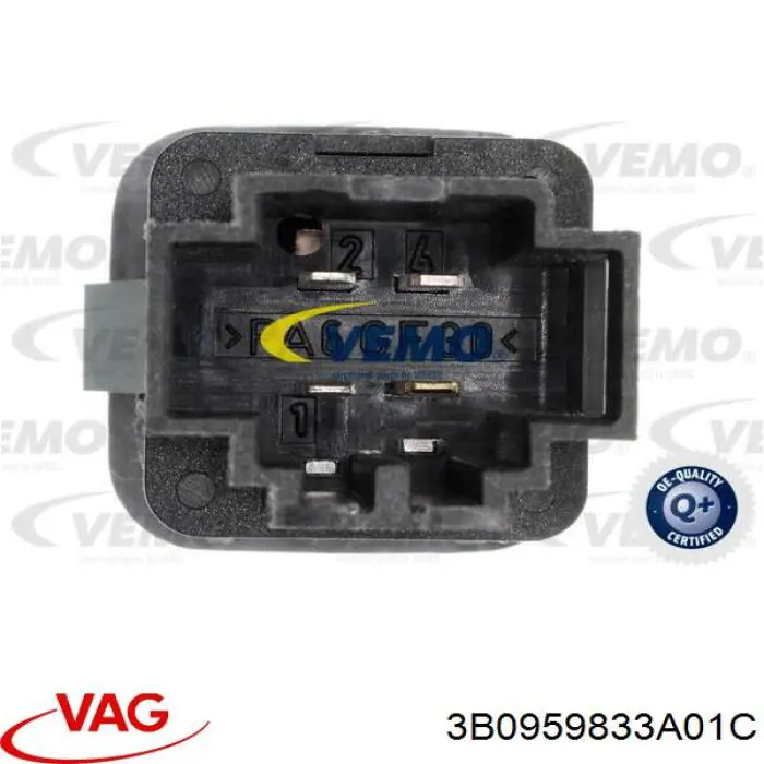 Botón de apertura de la tapa del depósito de combustible VAG 3B0959833A01C precio, desde 27,32 EUR