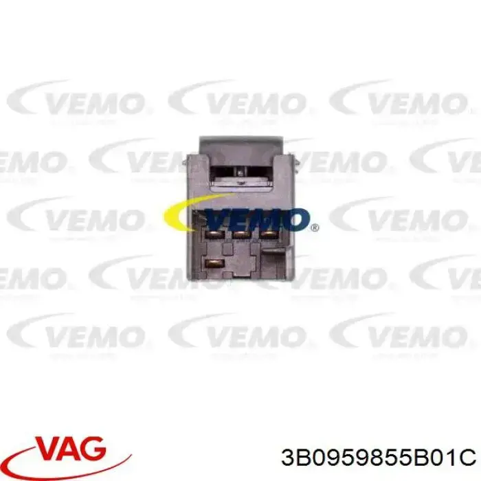 3B0959855B01C VAG botón de encendido, motor eléctrico, elevalunas, trasero