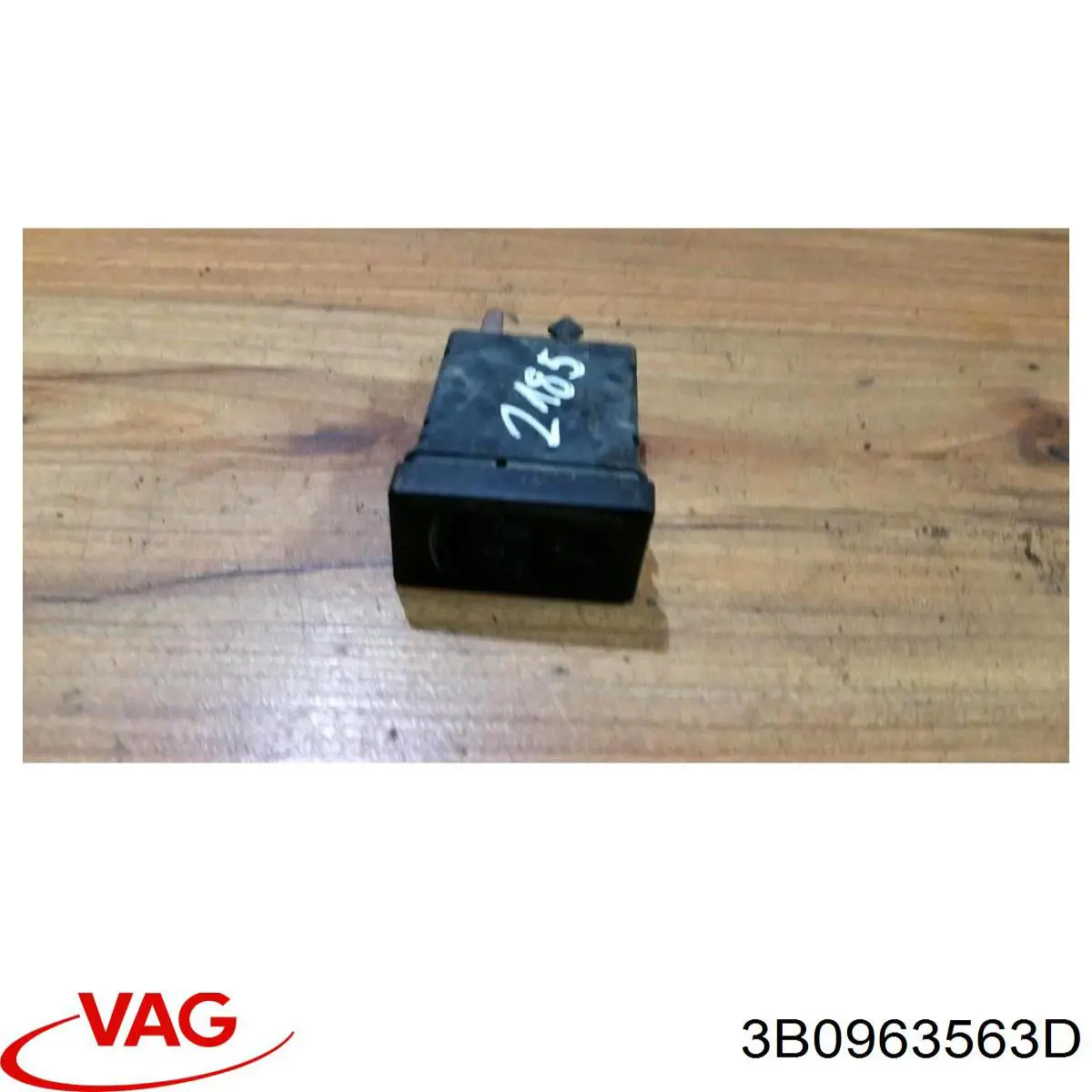 Botón de encendido de calefacción del asiento 3B0963563D VAG