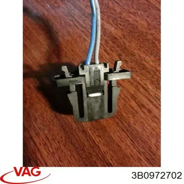 Conector de la luz de la matrícula VAG 3B0972702