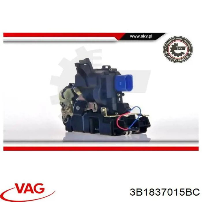 Comprar 3B1837015BC VAG Cerradura de puerta lateral