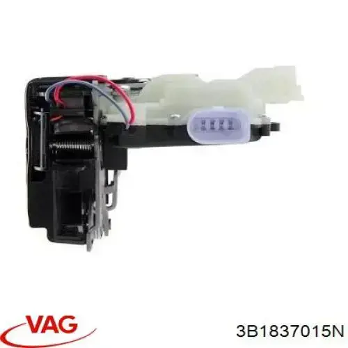 3B1837015N VAG cerradura de puerta delantera izquierda