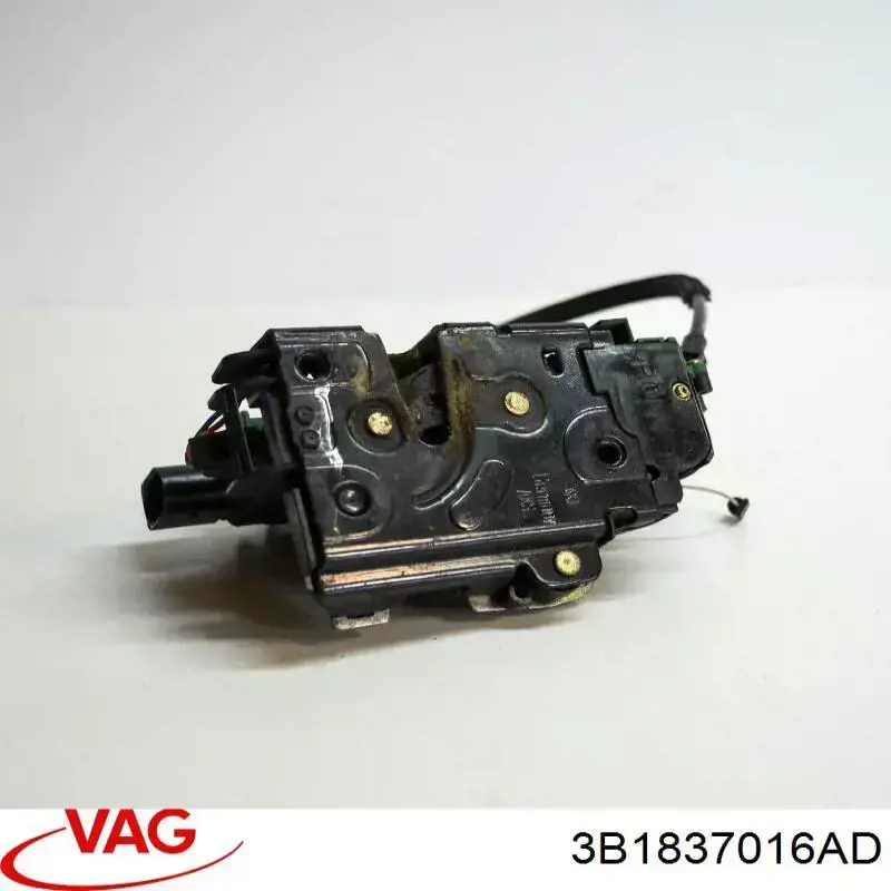 Cerradura de puerta delantera derecha 3B1837016AD VAG