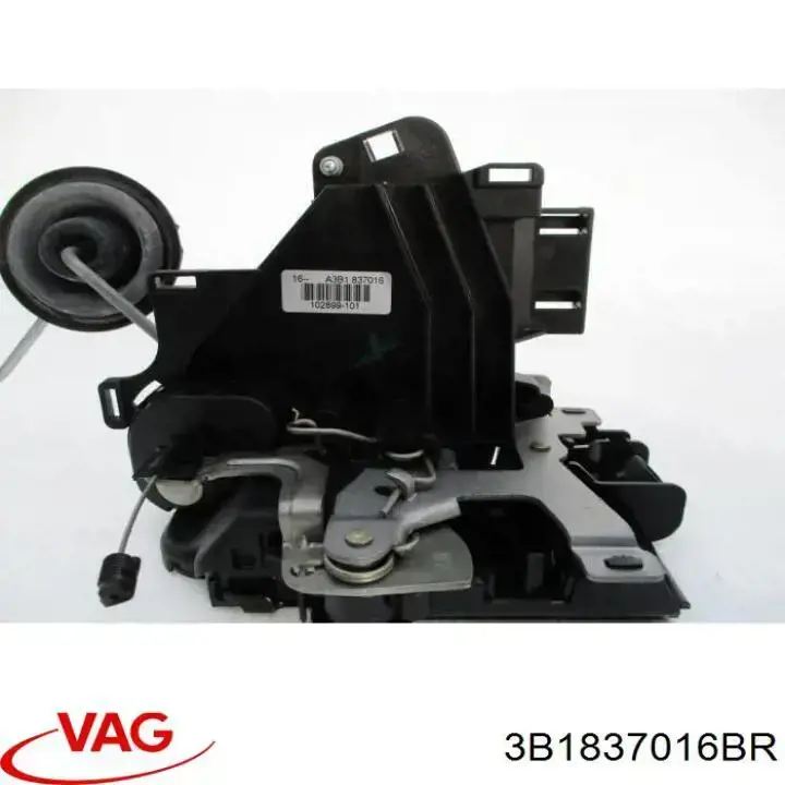 Comprar 3B1837016BR VAG Cerradura de puerta delantera derecha