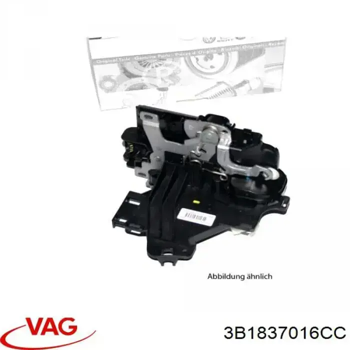 Cerradura de puerta delantera derecha 3B1837016CC VAG