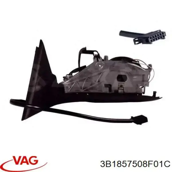 Espejo retrovisor derecho VAG 3B1857508F01C precio, desde 60,60 EUR