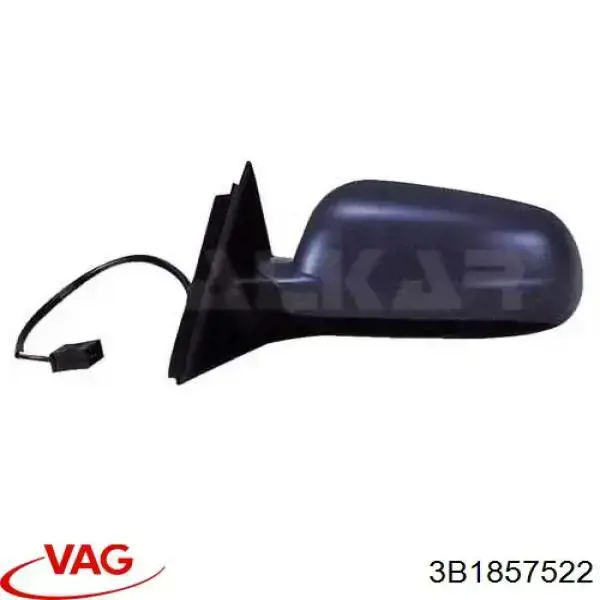 Cristal de espejo retrovisor derecho VAG 1U1857522S precio, desde 12,70 EUR