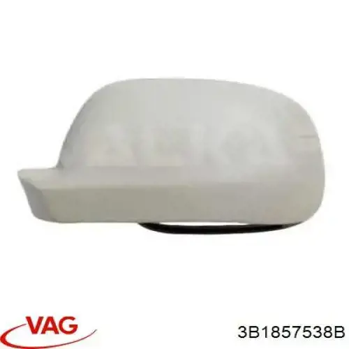 3B1857538B VAG Cubierta de espejo retrovisor derecho
