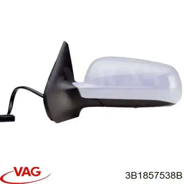 Cubierta De Espejo Retrovisor Derecho 3B1857538B VAG