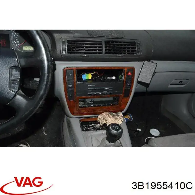 Brazo del limpiaparabrisas 3B1955410B VAG