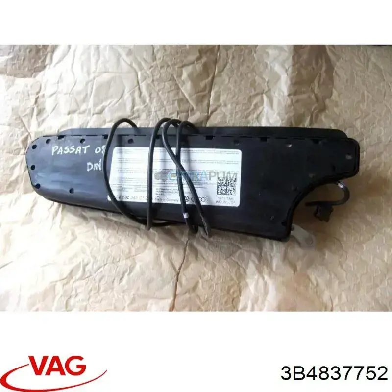 Motor del elevalunas de la puerta delantera derecha VAG 3B4837752
