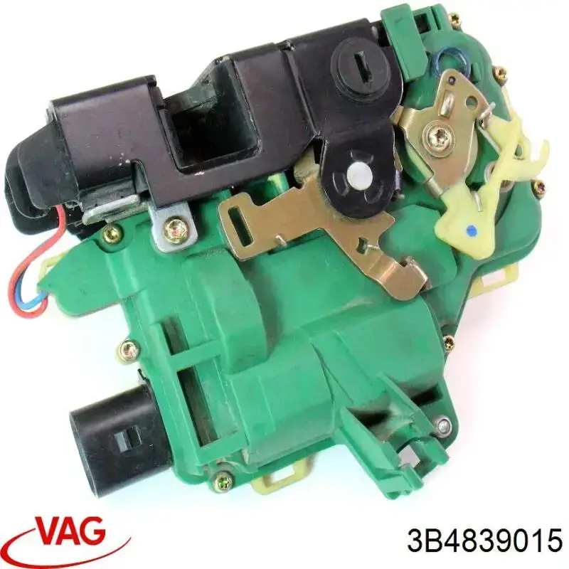 Cerradura de puerta trasera izquierda 3B4839015 VAG