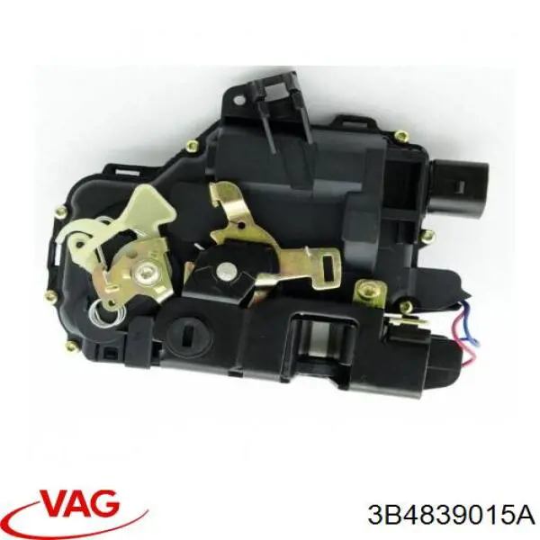 Cerradura de puerta trasera izquierda VAG 3B4839015A