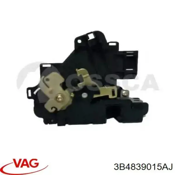Cerradura de puerta trasera izquierda 3B4839015AJ VAG