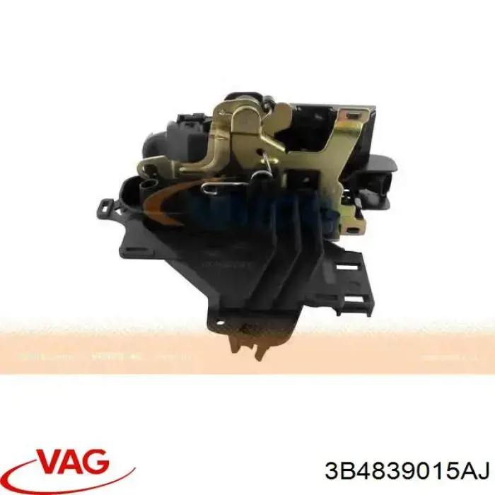 3B4839015AJ VAG Cerradura de puerta trasera izquierda