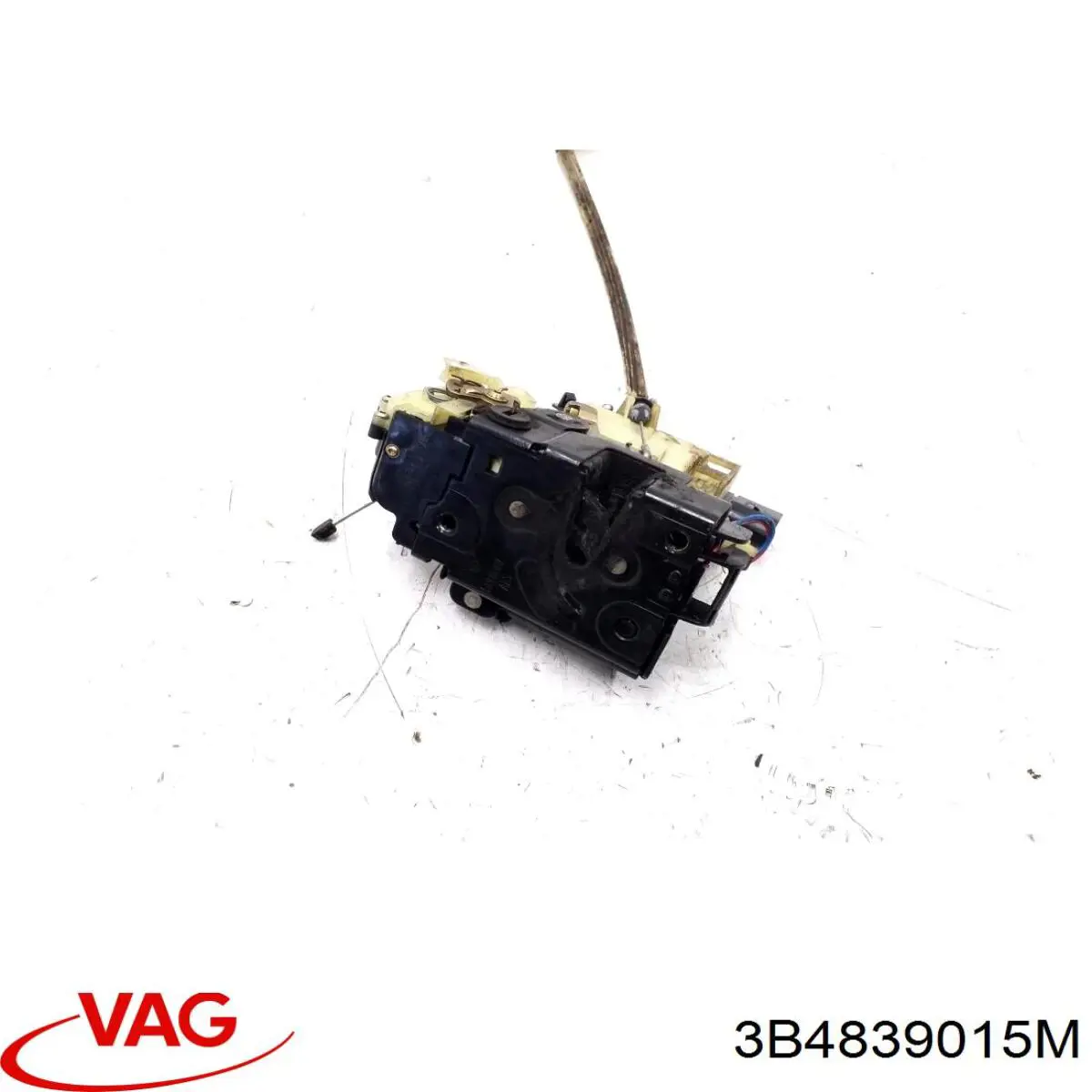 Cerradura de puerta trasera izquierda 3B4839015M VAG