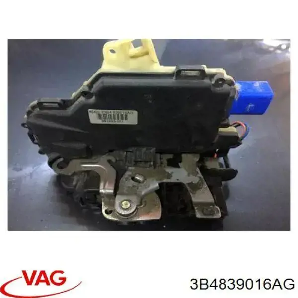 3B4839016AG VAG Cerradura de la puerta trasera derecha