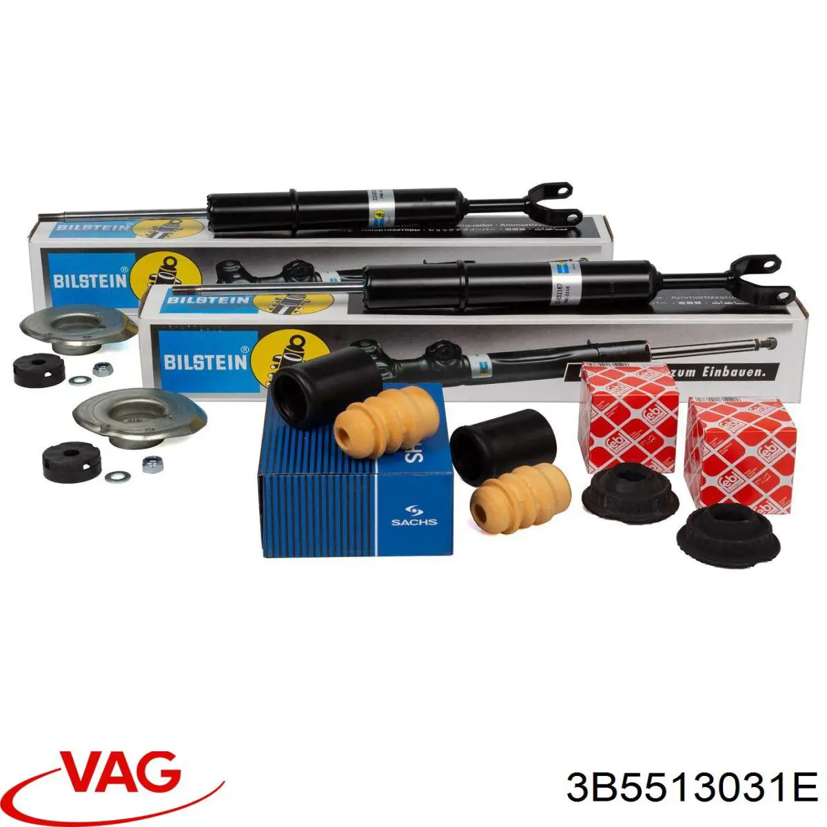 Amortiguadores traseros VAG 3B5513031E