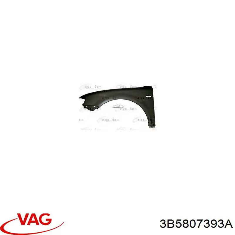 Soporte delantero izquierdo para aleta delantera VAG 3B5807393A precio, desde  EUR