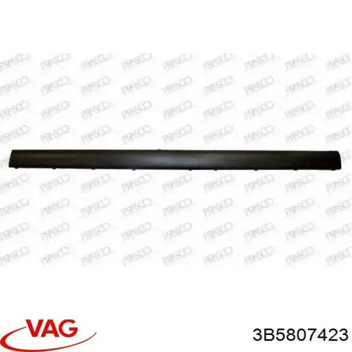Comprar 3B5807423 VAG Embellecedor central del parachoques trasero