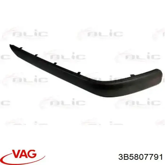 Moldura de parachoques trasero izquierdo VAG 3B5807791 precio, desde 43,95 EUR