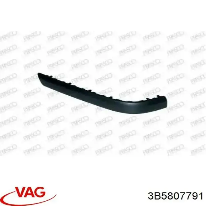Comprar 3B5807791 VAG Moldura de parachoques trasero izquierdo