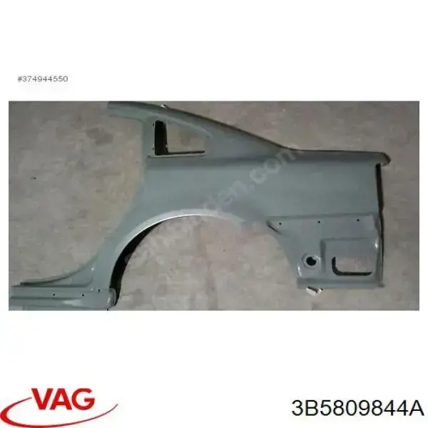 Comprar 3B5809844A VAG Aleta trasera derecha