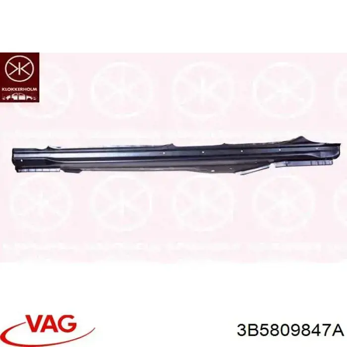 Comprar 3B5809847A VAG Umbral exterior izquierdo