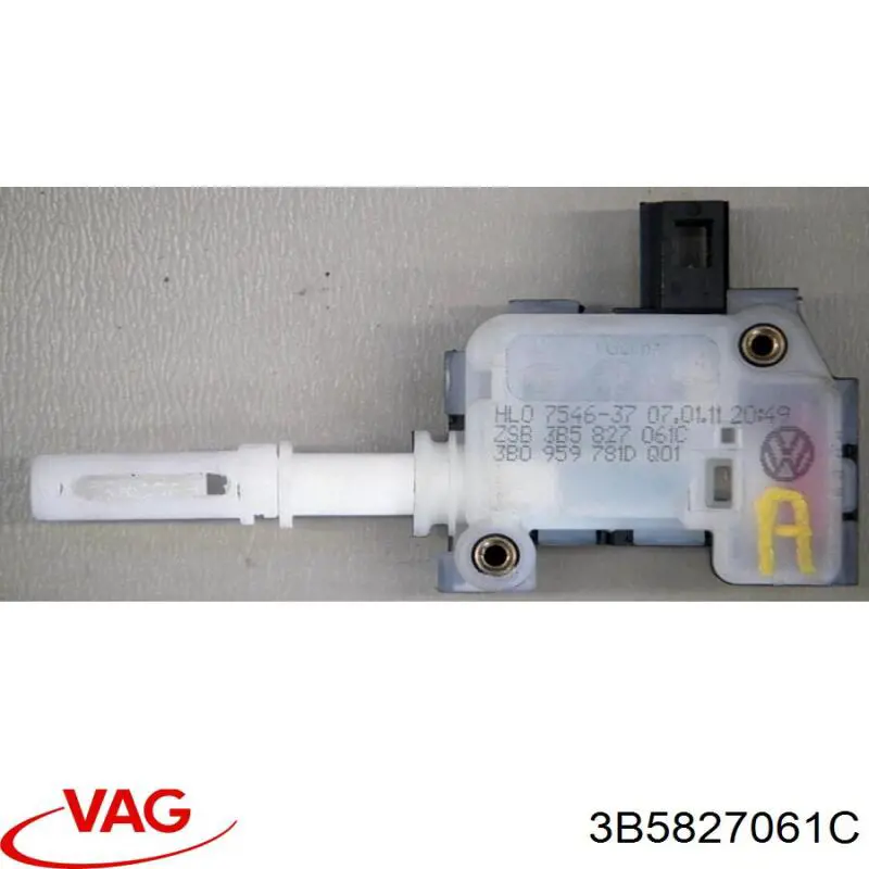Motor de apertura/cierre del cierre del maletero (puerta trasera 3/5) 3B5827061C VAG