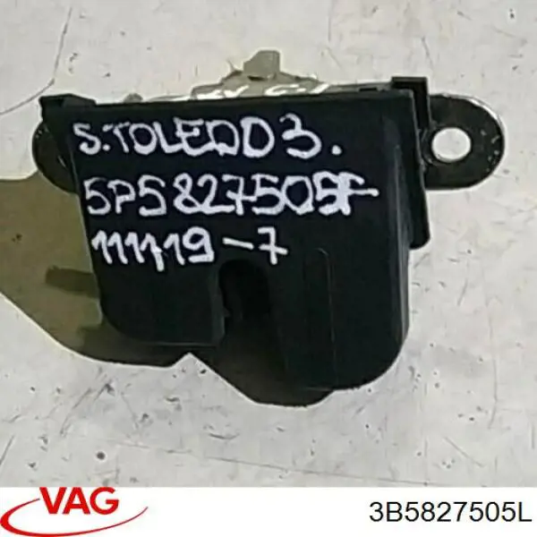 Cerradura de portón trasero VAG 3B5827505L precio, desde 43,66 EUR
