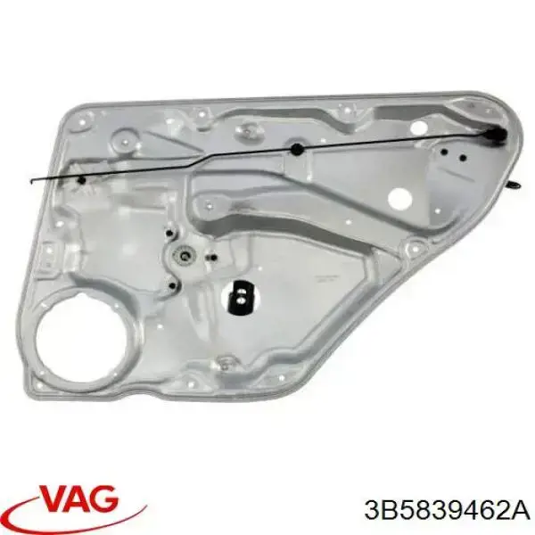 Mecanismo de elevalunas de la puerta trasera derecha VAG 3B5839462A precio, desde 48,84 EUR