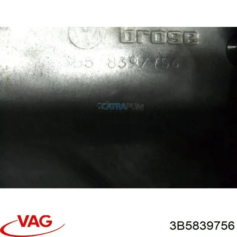 Comprar 3B5839756 VAG Mecanismo de elevalunas de la puerta trasera derecha