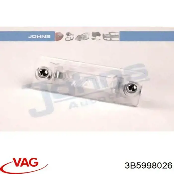 Lampara de matricula VAG 3B5998026 precio, desde 10,24 EUR