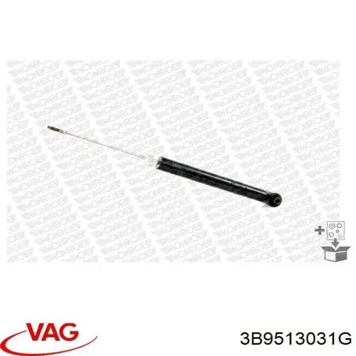 Amortiguador trasero Audi A6 4B2, 4B4